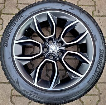 Originální sada Škoda Kodiaq 5x112 R19 Crater - 5