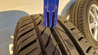Alu kola 4x108, letní pneu 175/65 R14, 7mm - 5