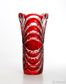 retro skleněná váza - 5