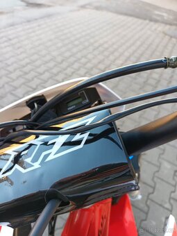 Pitbike Thunder 125cc 17x14 E-start červená - 5