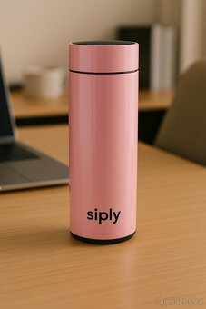 Chytrá Termoska Siply – Digitální teploměr, 0.4l, Nerez - 5