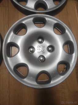 Sada 4 kusů poklic Peugeot (14") - 5