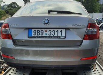 nd z škoda octavia 3 1.6tdi modrá bílá stříbrná sahara - 5