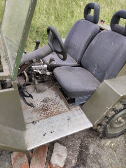 Prodám malotraktor domácí výroby - 5