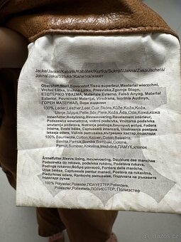 Hnědá kožená bunda Gipsy - 5