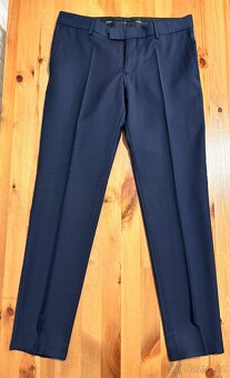 Panský oblek Luggi. 100% vlna. Slim fit. - 5