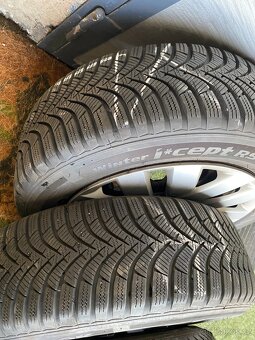 SADA 4 ks ZIMNÍCH KOL 5x100 / FABIA, POLO,IBIZA 185/60 R 15 - 5