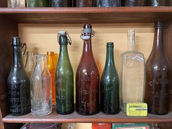 Staré pivní lahve - 5