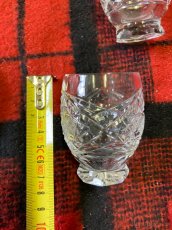 Velká broušena karafa + 6 sklenic - 5