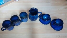 Modrá keramika z Kréty, ruční výroba - 5