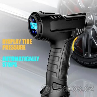 Digitální kompresor pro nafukování pneu atd. - 12V - 5
