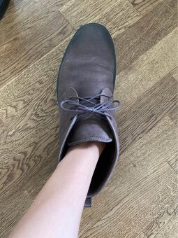 Elegantní kožené boty Ecco vel. 42 - 5