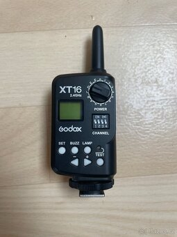 Studiový set – Godox MS300 + odpalovač, stojan, deštník, ref - 5