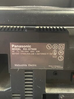 Hifi Panasonic RX-DT600 radio repro magnetak - 5