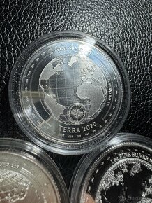 Stříbrné mince 3x 1oz TERRA 2020-2022 - 5