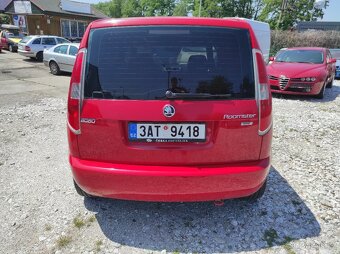 ŠKODA ROOMSTER - PĚKNÝ, KLIMATIZACE - 5