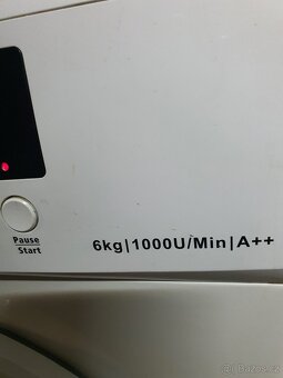 pračka 6kg A++, malá hloubka 45cm - 5