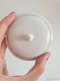 Porcelánový čajový šálek hrníček s pokličkou Japonsko Sakura - 5