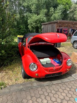 VW Brouk Speedster cabrio obsah 1570 rok 1972 - 5