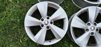 Alu kola originál Škoda 5x112 6,5x17 ET38 565 601 025 J - 5