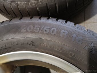 Ford Focus, Mondeo alu + zimní 205/60/16. - 5