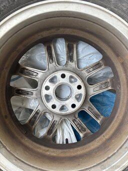 Alu kola Rial 5x112 R16, pneumatiky Continental 215/60 R16 - 5
