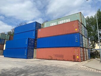 nový lodní kontejner r.v. 2025  one way dv 20 HC 40  6-12m - 5