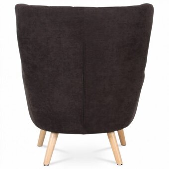 Nabízím Křeslo ušák AK-311 hnědá látka - 5