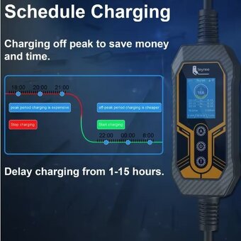 Přenosná nabíječka pro elektromobily Feyree 11kW - 5
