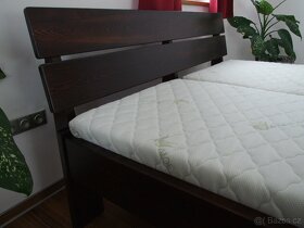 Nová 4 cm postel z jasanu, nosnost 600 kg, Odvezu a smontuji - 5