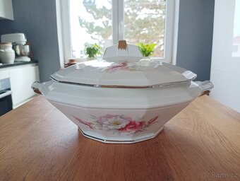 ART DECO PORCELÁNOVÁ TERINA REVA LIMOGES FRANCIE - 5