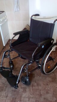 INVALIDNÍ VOZÍK 48cm ODLEHČEN-ZASÍLÁM PO ČR - - 5