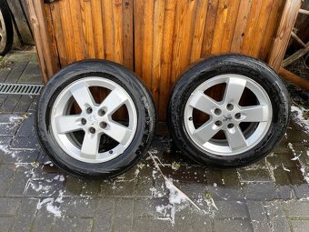 Originál alu kola peugeot 5x108 R16 - 5