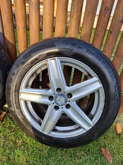 Alu kola 5x112 R17 pneu 225/55 R17 V XL / TPMS snímače - 5