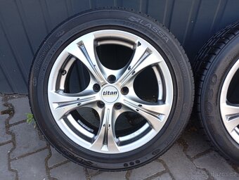 Letní sada škoda fabia 195/50/15 5x100 alu alutec - 5