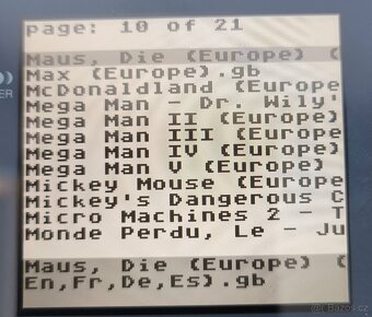 Nintendo Gameboy karta s hrami - 5