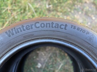 2x Zimní pneu Continental WinterTS870P - 235/55 R17 XL - 95% - 5