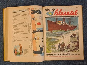 Prodám časopis Mladý hlasatel 3.ročník - Jaroslav Foglar - 5