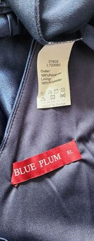 Elegantní společenské šaty– XL – námořnická modrá, nové - 5