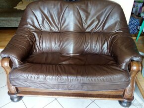 Kožený set gaučů - 5