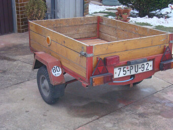 Přívěsný vozík za auto - 5