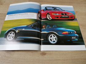 Prospekt BMW Z3 Roadster, 38 stran německy 1995 - 5
