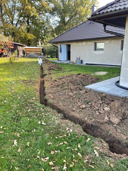 Zemní a výkopové práce s minibagrem Třeboň - České Budějovic - 5