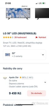 LG smart tv LED - 5