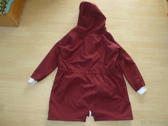 Dámská softshellová parka kabát Ellem vel. 6XL - 5