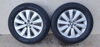 Alu kola Seat Arona 16" 5x100, letní Hankook - 5