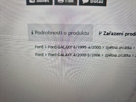 Zrcatko leve ford galaxy - 5