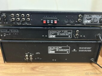 LOEWE VINTAGE SESTAVA-ZESILOVAČ,TUNER,TAPE DECK - 5