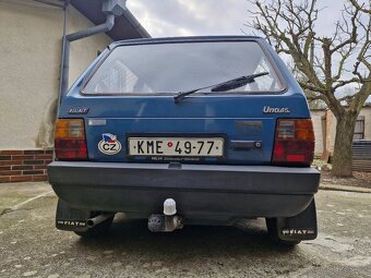 Fiat UNO 1.0i r.v.1989 krásný stav, garážováno, veterán - 5
