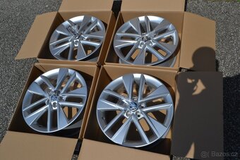 Škoda Rapid, Fabia 3, O1 RS -Nové orig. alu Škoda 7x17 - 5